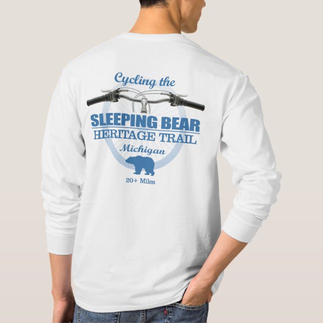 Schlafbär HT (H2) T-Shirt (Rückseite)