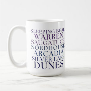 Schlafbär Michigan Sand Dunes Tasse Kaffee