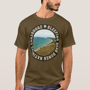 Schlafbärenduinen Nationaler Lakeshore-Kreis T-Shirt