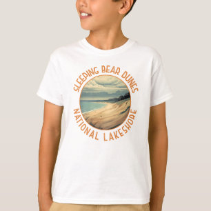 Schlafbärenduschen Nationaler Lakeshore-Kreis T-Shirt