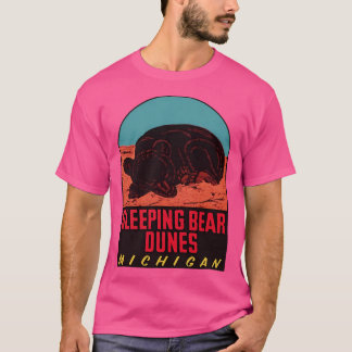 Schlafbärenduschen Nationalsee Vintage Trasse T-Shirt