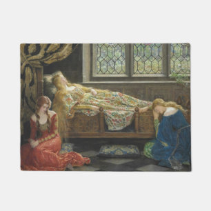 Schlafbehagen (von John Collier) Fußmatte