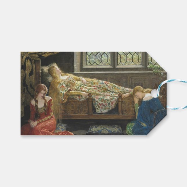 Schlafbehagen (von John Collier) Geschenkanhänger (Vorderseite (Horizontal))