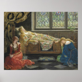 Schlafbehagen (von John Collier) Poster