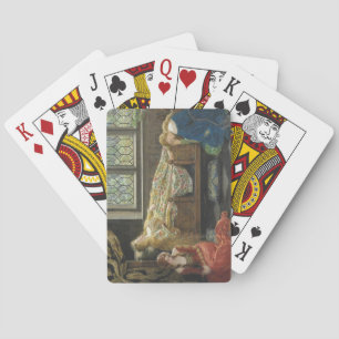 Schlafbehagen (von John Collier) Spielkarten