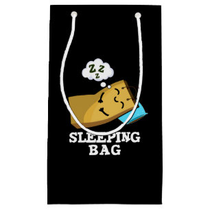 Schlafbeutel Funny Paper Bag Puppe Dunkle BG Kleine Geschenktüte