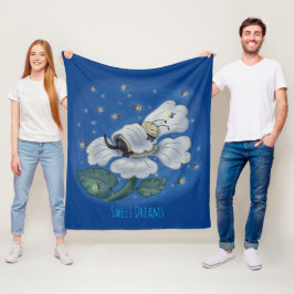 Schlafbiene Fleecedecke