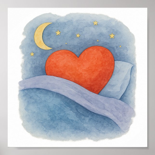 Schläfchen Poster (Vorne)