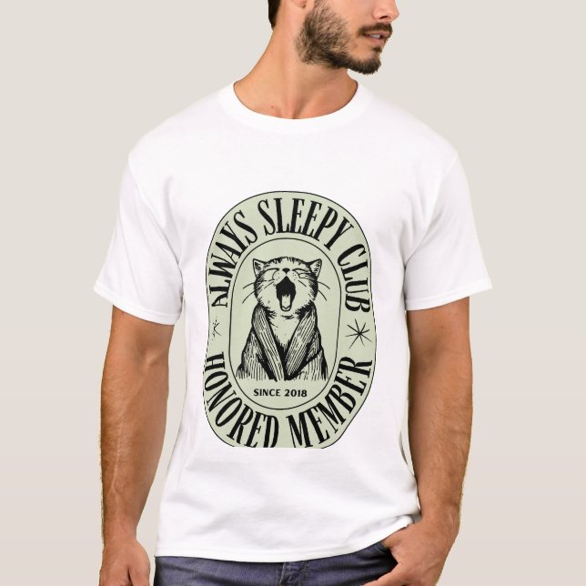 Schlafclub T-Shirt (Vorderseite)