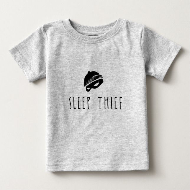 Schlafdieb Baby T-shirt (Vorderseite)