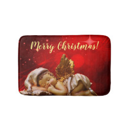 Schlafen Angel Baby Jesus Weihnachten Badematte