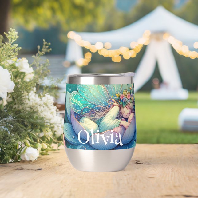 Schlafen auf einer Blume Märchenfest Personalisier (Hochzeit)