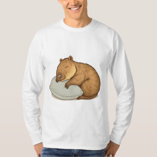 Schlafen Capybara Sleepybara T-Shirt