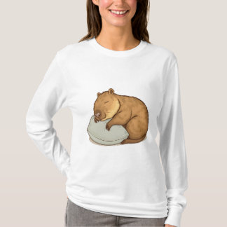 Schlafen Capybara Sleepybara T-Shirt