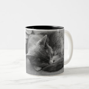 Schlafen Chat-Tasse Zweifarbige Tasse