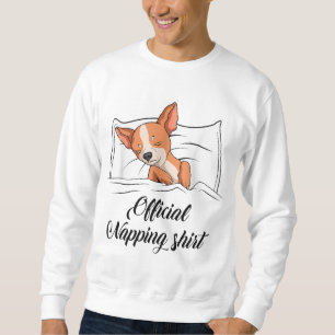Schlafen Chihuahua Pajamas Dog Lover Geschenk Offi Sweatshirt
