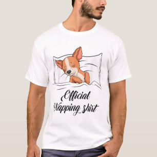 Schlafen Chihuahua Pajamas Dog Lover Geschenk Offi T-Shirt