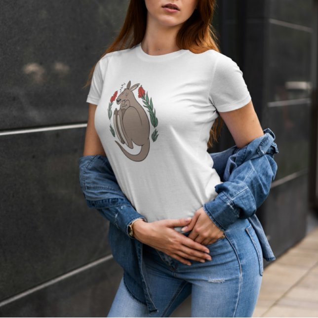 Schlafen Kangaroo T-Shirt (Von Creator hochgeladen)