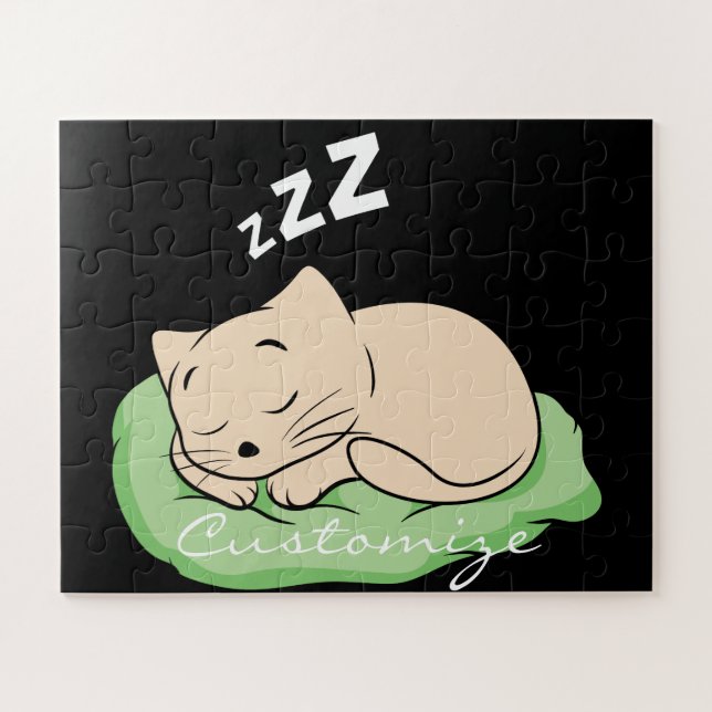 Schlafen Kitty Thunder_Cove Puzzle (Horizontal)