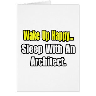 Schlafen mit einem Architekten