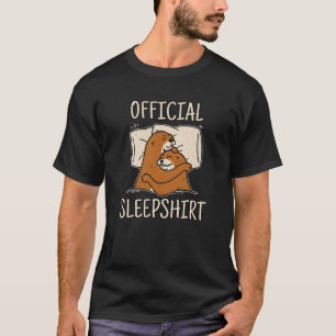 Schlafen Otter perfekt für den Otterschlafen T-Shirt