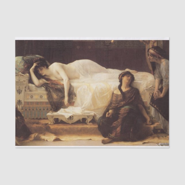 Schlafen Seidenpapier (Vorderseite)