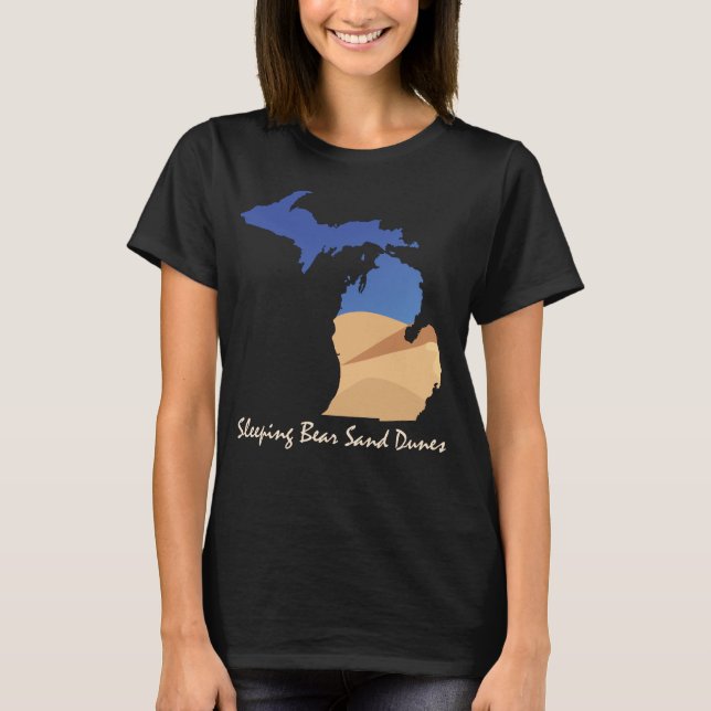 Schlafenbärn-Dünen T-Shirt (Vorderseite)