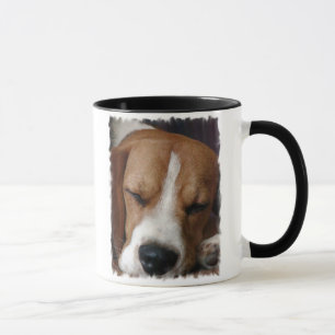 SchlafenBeagle-Kaffee-Tasse Tasse
