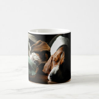Schlafendachshundjagdhund-Tasse Tasse