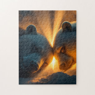 Schlafende Bären Traumland Puzzle