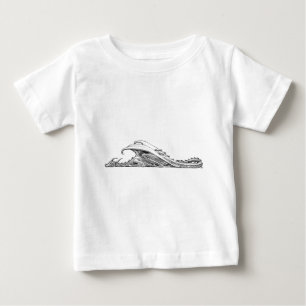 Schlafende Dragon Säugling T - Shirt