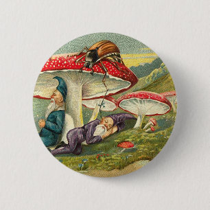 Schlafende Elfen Button