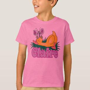 schlafende Ente mit Schmetterling T-Shirt