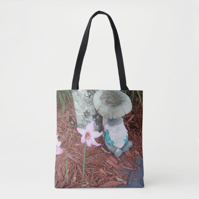 Schlafende Gärtnerome Tasche (Vorderseite)