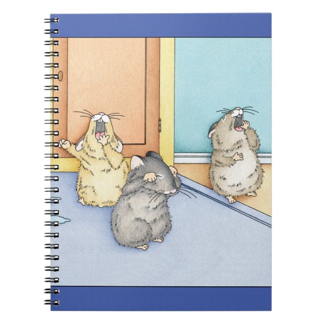 Schlafende Hamster Notizblock (Vorderseite)