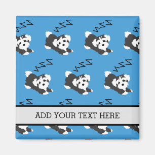 Schlafende Hunde Hunde Tiere Lover ZZZ Hauseigentü Magnet