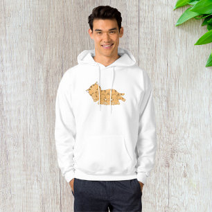 Schlafende Katze mit säugenden Kätzchen Hoodie
