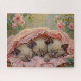 Schlafende Katzen Puzzle