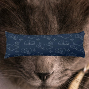 Schlafende Katzenliebhaber-Körperkissen – Cozy Cat Seitenschläferkissen