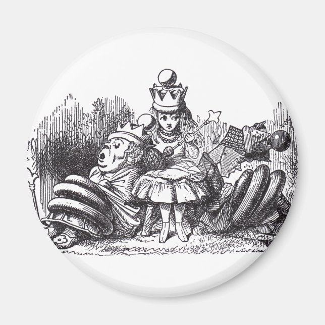 Schlafende Queens Magnet (Vorne)