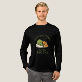Schlafende Schildkröte – Langsames Leben, Süße Trä Tri-Blend Shirt