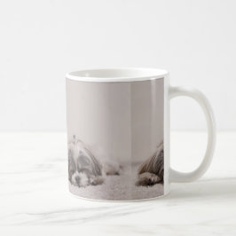 Schlafende Shih tzu Tasse, Schlafhund Tasse