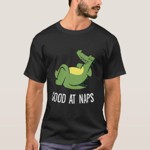 Schlafender Alligator Gut Bei Nickerchen Schlafend T-Shirt