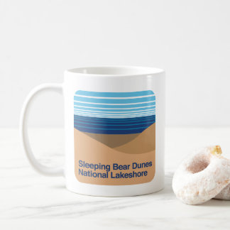 Schlafender Bärn-Dünen-Staatsangehöriger Lakeshore Kaffeetasse
