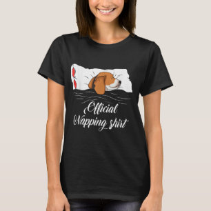 Schlafender Beagle Pajamas Dog Lover Geschenk Offi T-Shirt