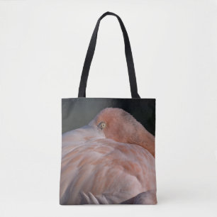 Schlafender Flamingo All Over Print Bag
