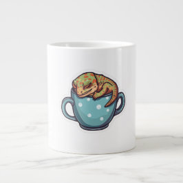Schlafender Gecko Jumbo-Tasse