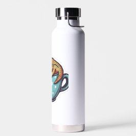Schlafender Gecko Trinkflasche