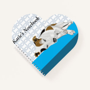 Schlafender Jack Russell Notizbuch