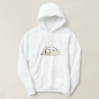 Schlafender Lunio Cozy Morning Coffee - Süße Kawai Hoodie